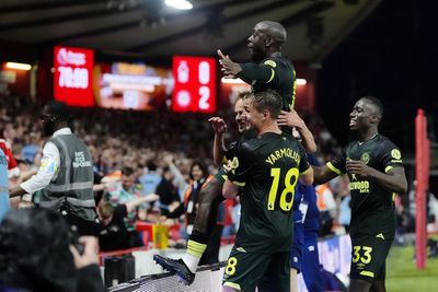 Nottingham Forest shocked at home by Brentford as Champions League hopes dented