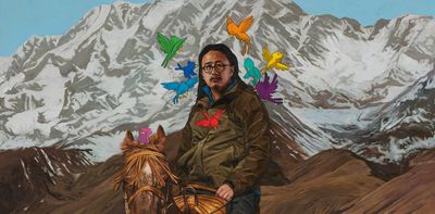 Archibald Packing Room Prize goes to Abdul Abdullah for Jason Phu portrait, among broader set of bold and deeply personal works