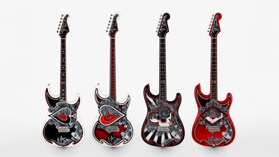 Fender Japan assembles all-star group of elite Masterbuilders for its most ambitious builds yet – the Deck O’ Cards Stratocasters