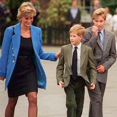 Princess Diana "Insisted" Prince Harry and Prince William Buck One Tradition That Prince George Is Facing