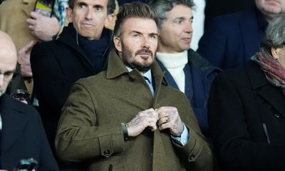 Dear David Beckham: as you hit 50, remember this – there is still time to turn your life around