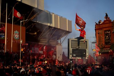 Liverpool fans set off earthquake during Premier League title celebrations