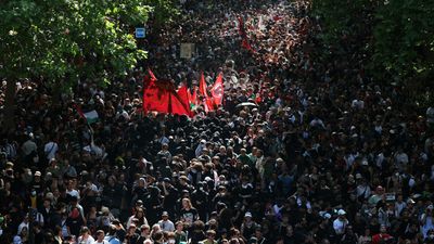 Paris violence against Socialist MPs mars huge May Day rallies in France