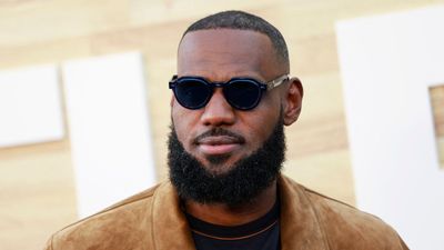 It's 2025, I'm accepting that black and white is the only color combination you need for your entryway – LeBron James' space is my favorite so far