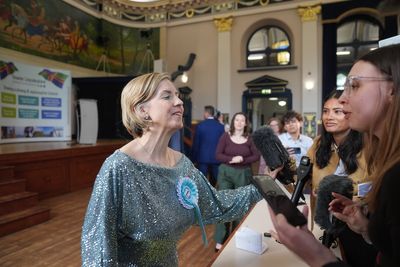 Reform's Andrea Jenkyns storms out of TV interview as she's grilled on comment about rival's 'South African accent'