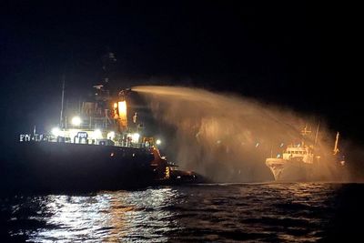 Ship carrying aid to Gaza ‘attacked by drones’ off Mediterranean island