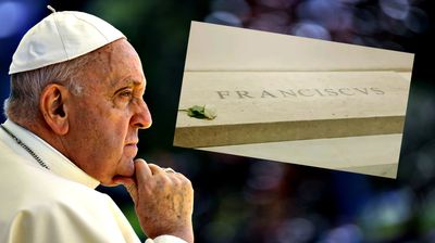 The Pope's tomb was not on my design debate bingo card for 2025