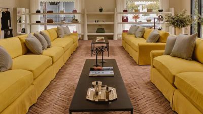 Wait — Did Jacquemus' LA Store Opening Just Make This Color the Next Big Thing for Sofas?