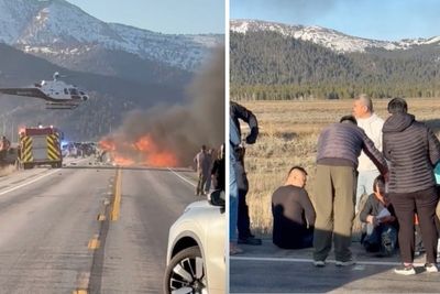 Seven dead after pickup and tour van collide near Yellowstone National Park, Idaho police say