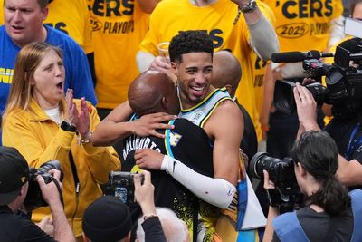 Tyrese Haliburton's father will not attend his son's Pacers games for the foreseeable future