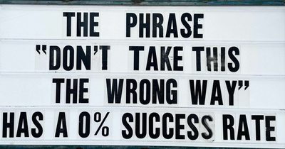 30 Of The Funniest Signs Posted By This Restaurant (New Pics)