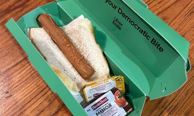 Uber Eats offers delivery democracy sausages – but is it ‘unAustralian’?