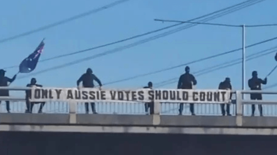 Racist Banners Hung Over Melbourne Freeway Spark Police Investigation