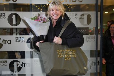 ‘Back once again with the ill behaviour’: Zoe Ball returns to BBC Radio 2