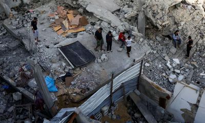 Israeli airstrikes kill at least 40 people in Gaza, officials say