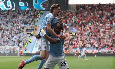 Rudoni double sends Coventry past Middlesbrough and into the playoffs