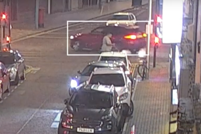 Moment drink-driver who mowed down tourist in ‘life-changing’ crash is arrested after police chase
