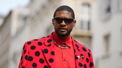 Usher's ultra-modern wooden kitchen proves this material doesn't always equate to a rustic space – he's upgraded unpainted cabinets for 2025