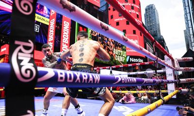 ‘It took a lot of money’: the Saudi boxing juggernaut comes to Times Square