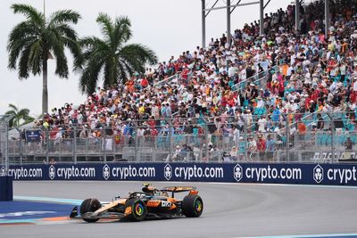 Lando Norris wins incident-packed Miami sprint with Lewis Hamilton third