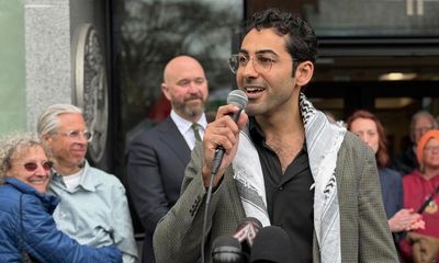‘What is left of our democracy?’: freed Palestinian human rights advocate warns of US authoritarian rule