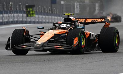 McLaren’s Norris wins chaotic Miami sprint race as Hamilton grabs third