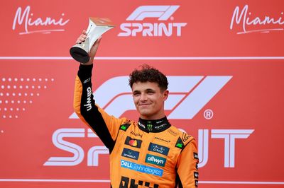 Formula 1: Norris takes lead late to win incident-laden Miami GP sprint race