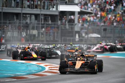 Antonelli "annoyed" by Piastri's F1 Miami sprint first corner block