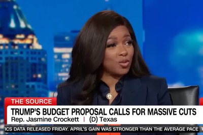 Rep. Jasmine Crockett says majority of GOP lawmakers think Trump’s tariffs are ‘crazy’
