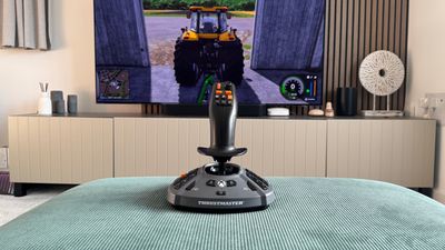 I spent a week with the Thrustmaster SimTask FarmStick X playing Farming Simulator 25, and despite its Hall effect stick and great customization, it made me realize that I'd be a terrible farmer