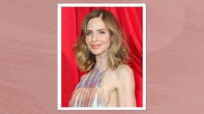 Bye-bye orange tones! Trinny relies on this blue shampoo to keep her brunette locks bright and vibrant