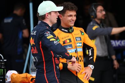 Lando Norris hoped Max Verstappen becoming a father would slow him down