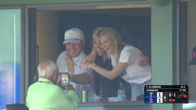 Roger Clemens Had Awesome Reaction to Son Kody's Homer in First Game at Fenway Park