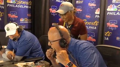 Phillies' Broadcast Booth Couldn't Hold Their Laughter As John Kruk Provided Play-by-Play
