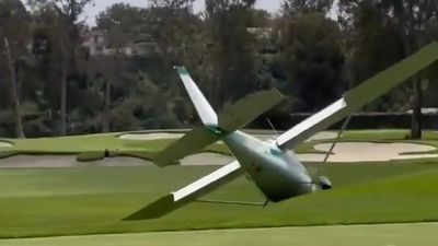 Plane Forced Into Emergency Landing At Riviera Country Club Following Engine Issues