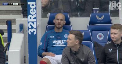 Raging Vaclav Cerny sends sub message as he batters Rangers dugout