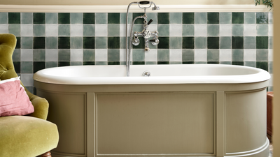 This 'Plaid' Trick Might Be the Best Way to Make Simple Tiles Look Designer in a Kitchen or Bathroom