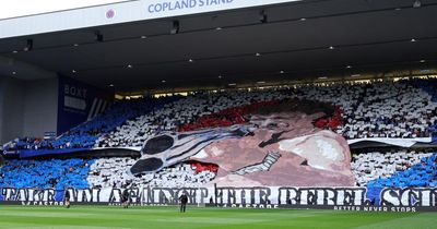 Rangers condemn 'unacceptable' supporter tifo after Celtic draw