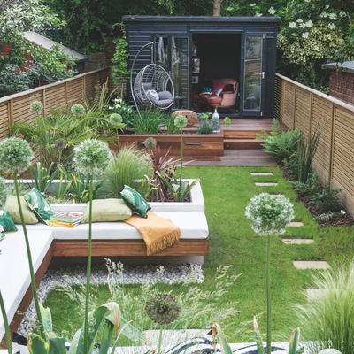 How to make a home office work in your garden – the positioning, planting and pathway tips to know