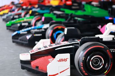 Watch LEGO build life-size replicas of every Formula 1 car for the Miami GP