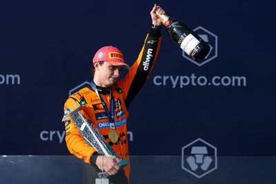 Oscar Piastri dominates Miami GP as Lewis Hamilton fumes over Ferrari race management