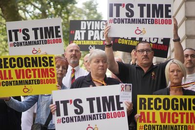 Infected blood victims ‘scared they won’t live to see compensation’