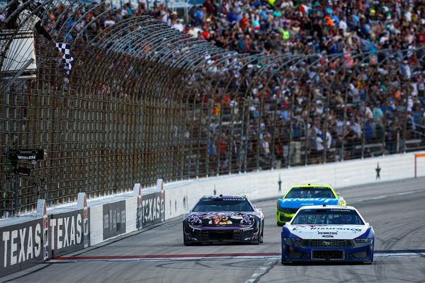 Joey Logano survives Texas wreck-fest for first NASCAR Cup win of 2025