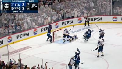 Jets' Buzzer-Beating Goal to Force Overtime in Game 7 vs. Blues Had NHL Fans Losing It