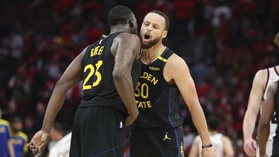 Steph Curry, Draymond Green Were So Fired Up After Warriors Survived Game 7 vs. Rockets