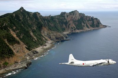 China and Japan exchange protests after ‘right-wing extremists’ fly plane over disputed islands