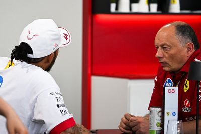 Revealed: What Lewis Hamilton told Fred Vasseur in tense Ferrari meeting after Miami radio dispute