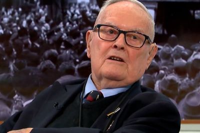 ‘I think it’s rubbish’: VE Day pilot pleads with veterans’ minister to double defence spending