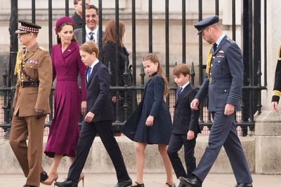 George, Charlotte and Louis join royal family for VE Day commemorations