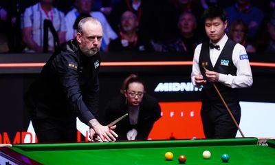 Zhao Xintong beats Mark Williams 18-12 to become China’s first world snooker champion – as it happened